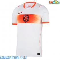 Camisa de time de futebol Países Baixos Replicas 2º Equipamento Mundo 2026 Manga Curta